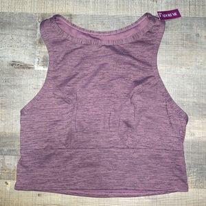 Adore Me purple sports bra